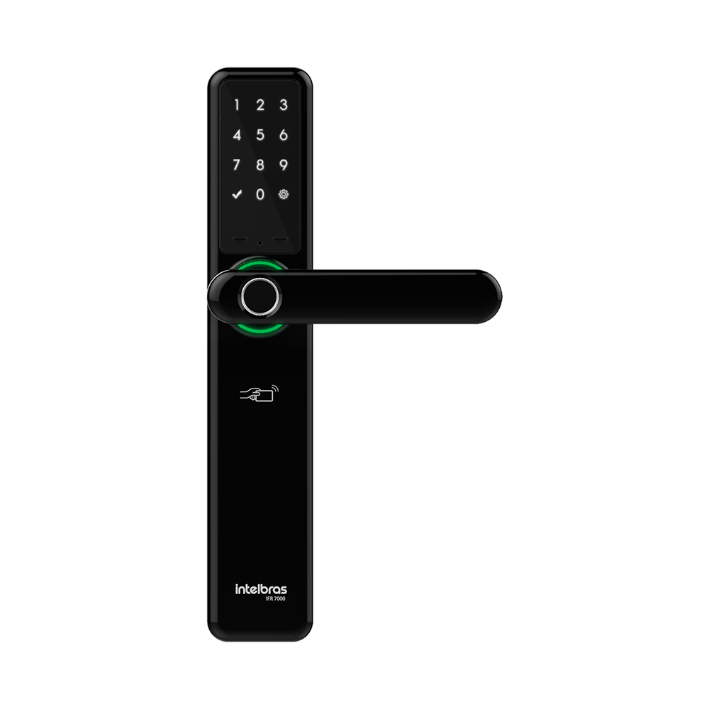Fechadura Smart de Embutir com Maçaneta IFR 7000 Intelbras